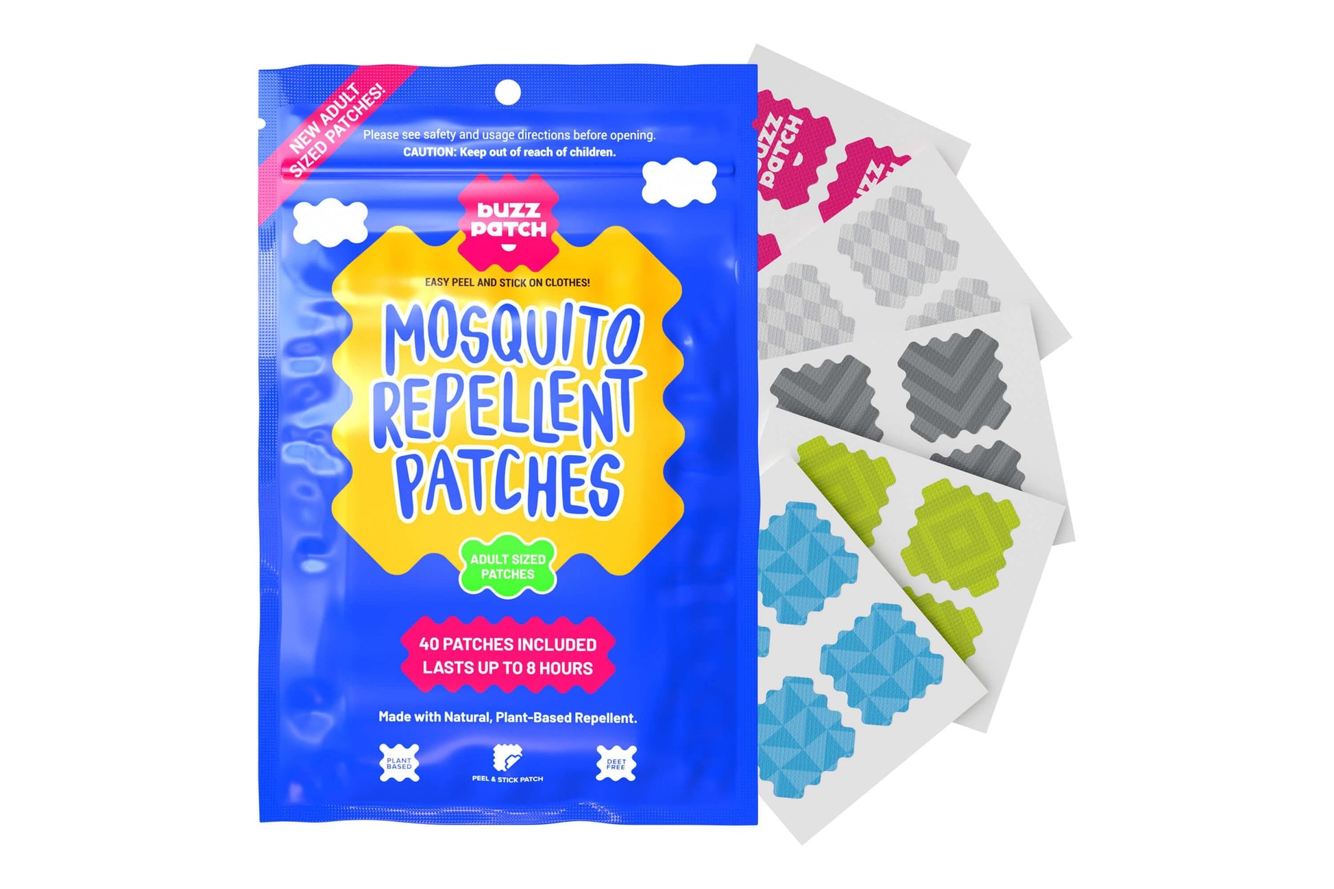 Buzz Patch Mosquito Repellent Adult 2