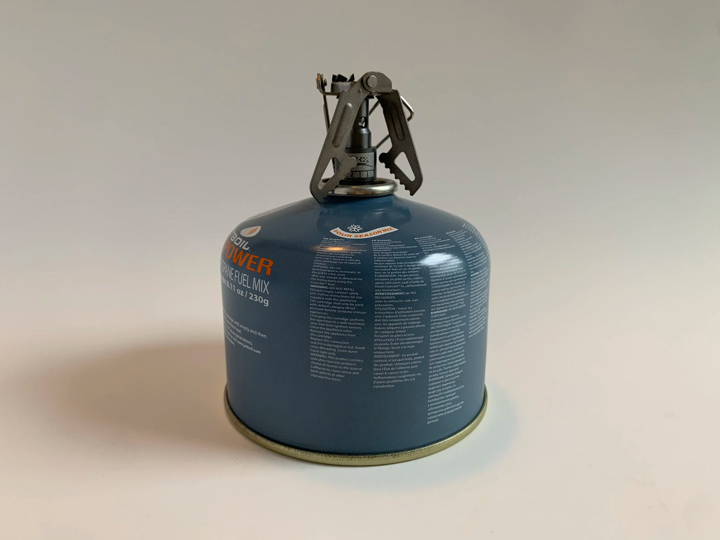 BRS 3000t Stove Canister Folded