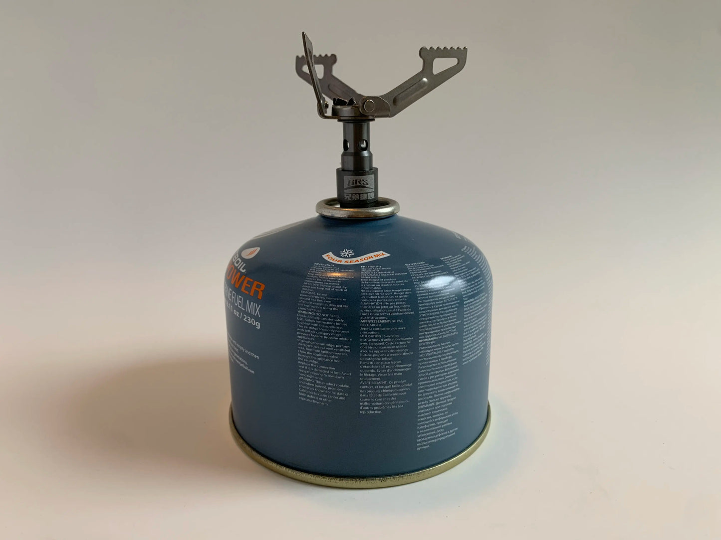 BRS 3000t Stove Canister Front