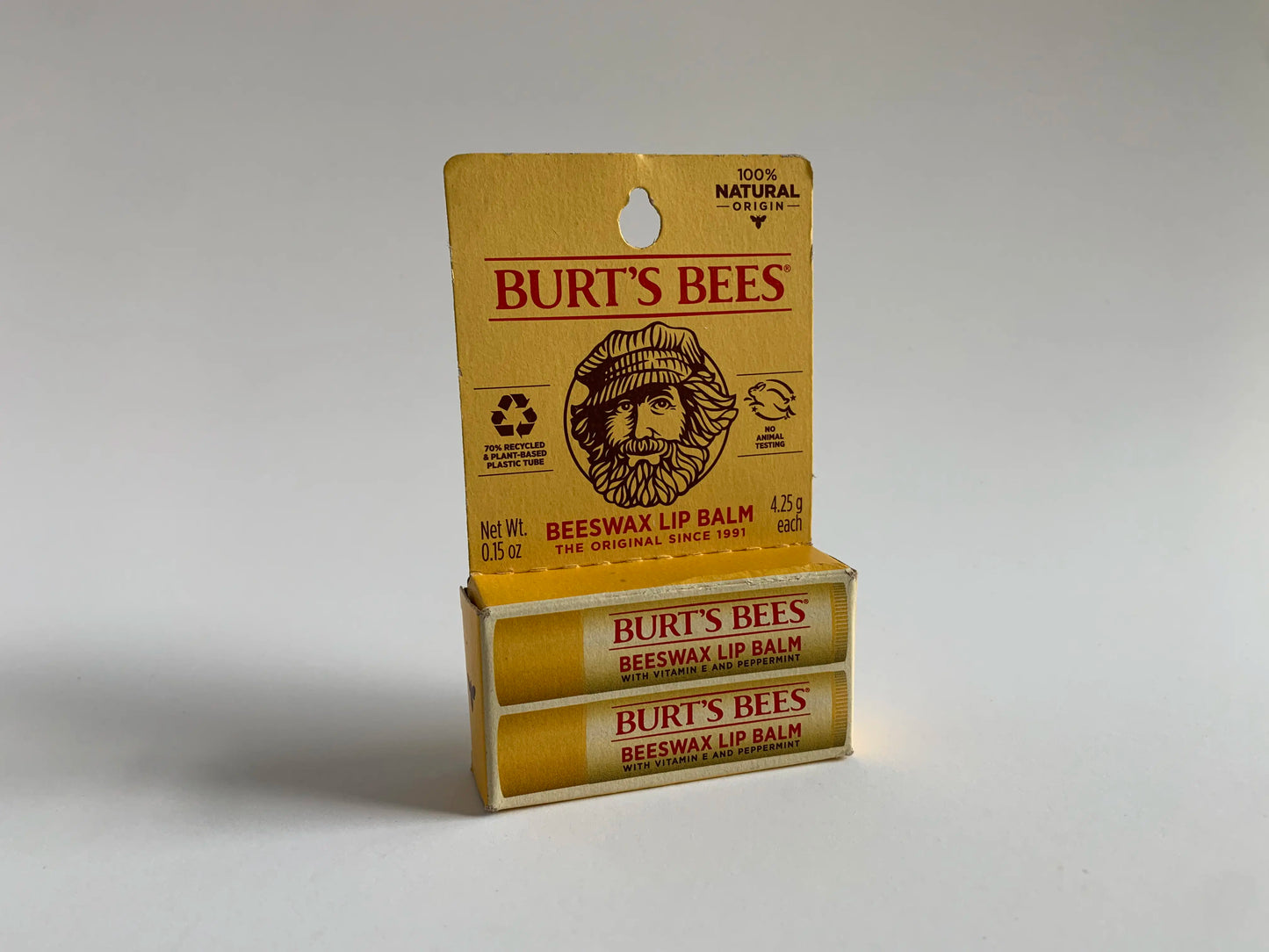 Burt's Bees Original Peppermint Two Pack