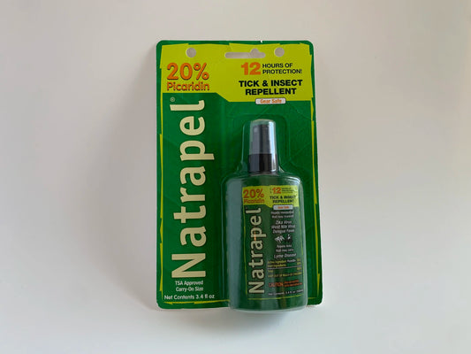 Natrapel Tick Insect Repellent Picaridin 20 Percent Spray Pump 3.4 Fluid Ounces